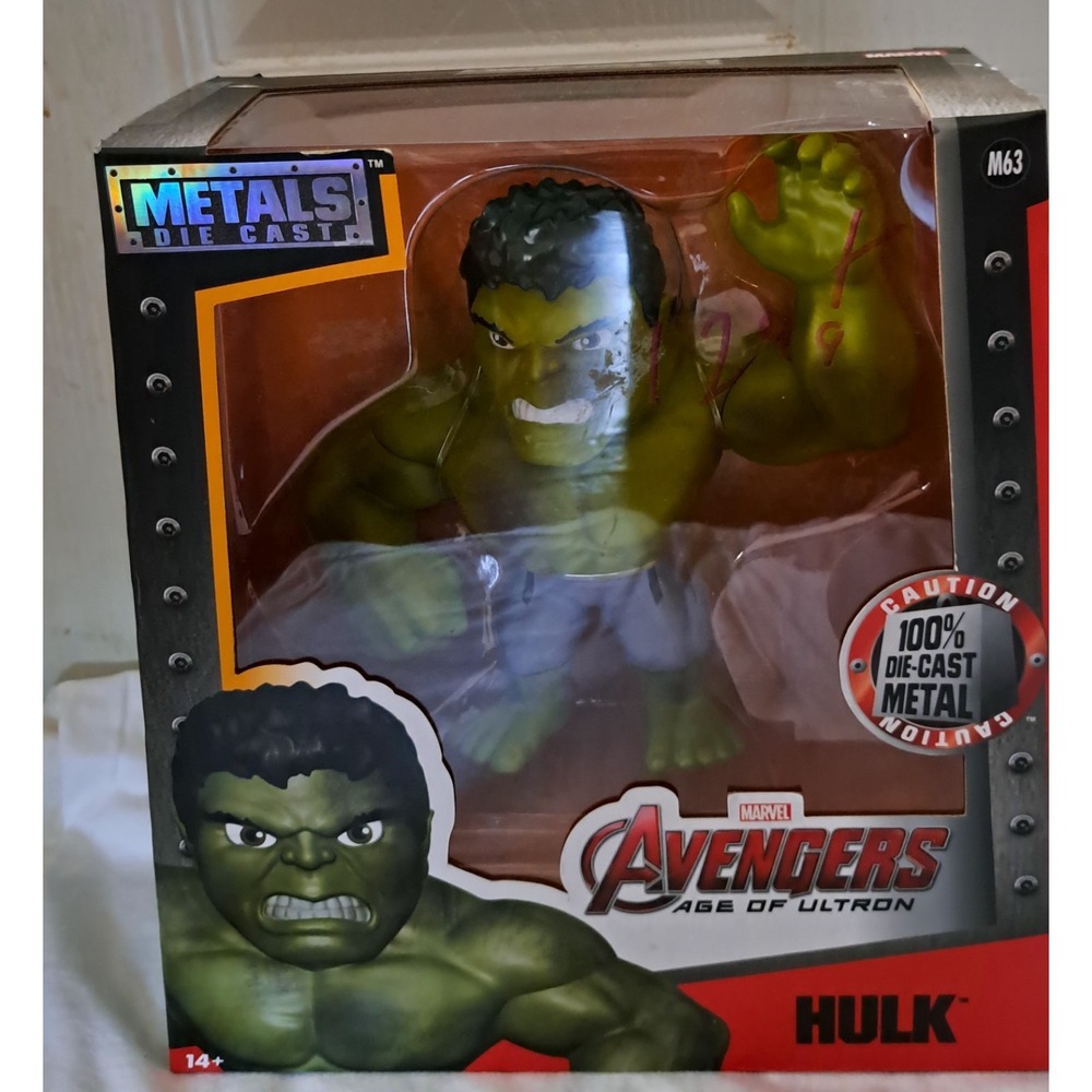 Jada Metals Die Cast Hulk Marvel‎ Avengers Age of Ultron 6 Inch Figure M63